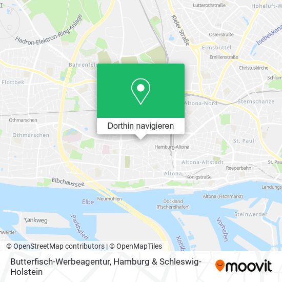 Butterfisch-Werbeagentur Karte