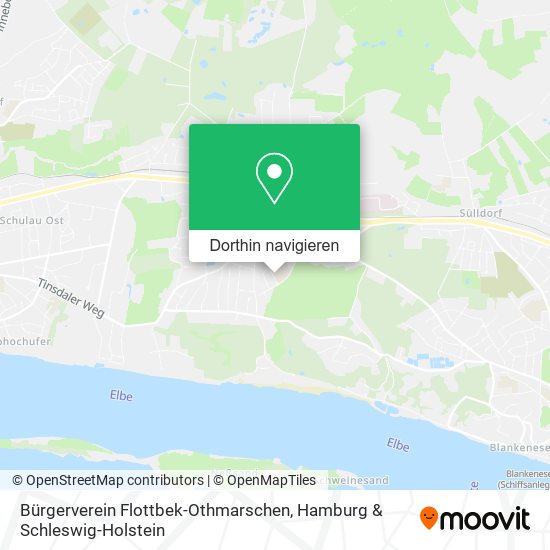Bürgerverein Flottbek-Othmarschen Karte