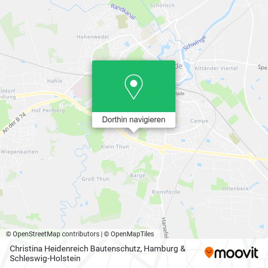 Christina Heidenreich Bautenschutz Karte