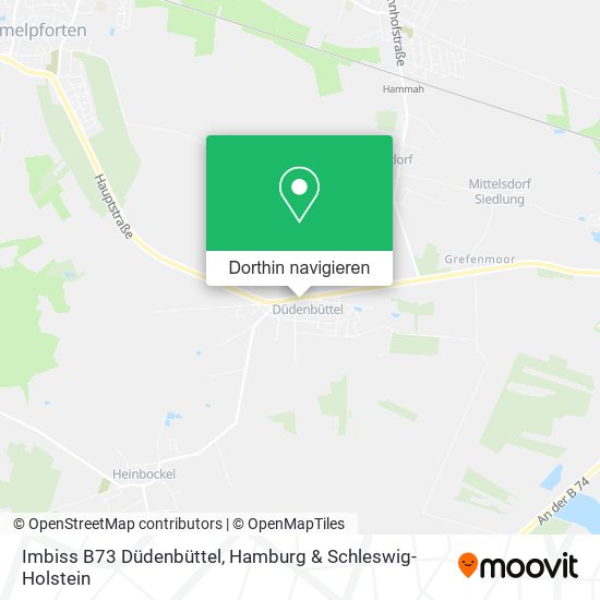 Imbiss B73 Düdenbüttel Karte