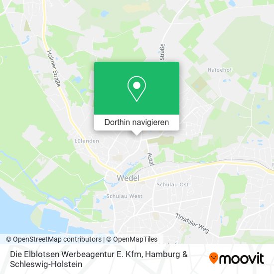 Die Elblotsen Werbeagentur E. Kfm Karte