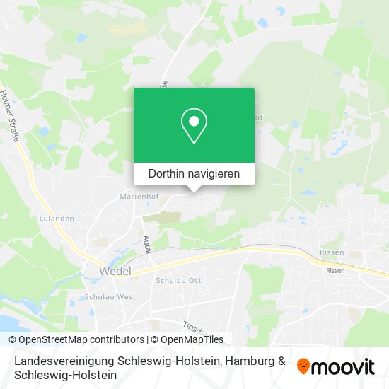 Landesvereinigung Schleswig-Holstein Karte