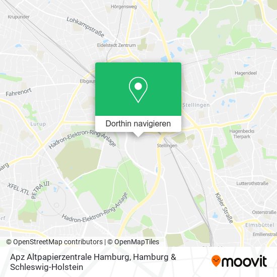 Apz Altpapierzentrale Hamburg Karte