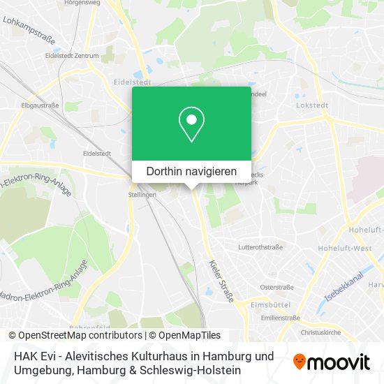 HAK Evi - Alevitisches Kulturhaus in Hamburg und Umgebung Karte