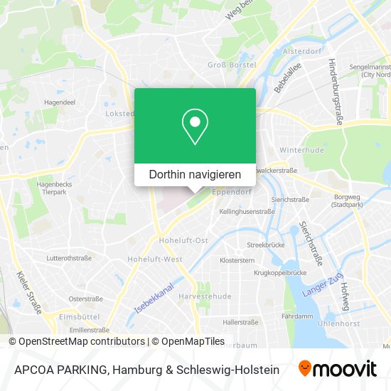 APCOA PARKING Karte