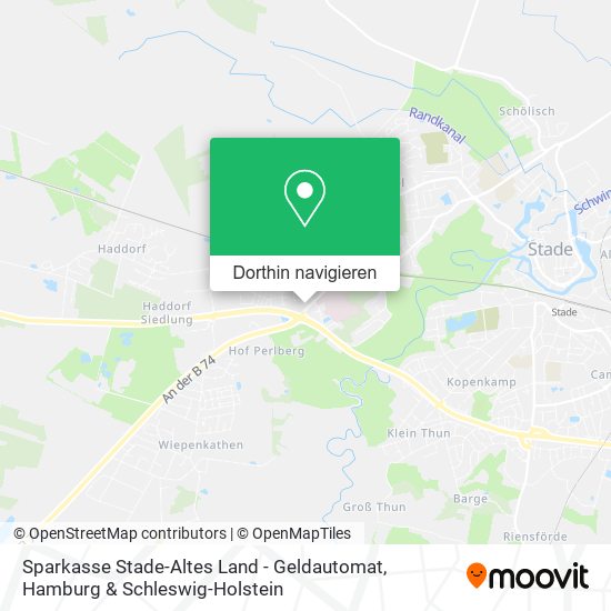 Sparkasse Stade-Altes Land - Geldautomat Karte