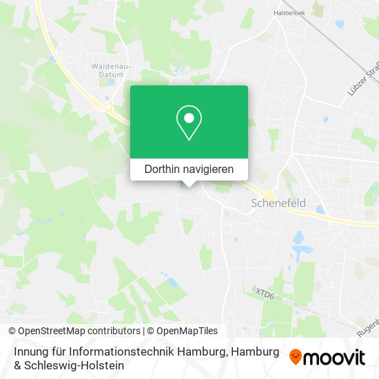 Innung für Informationstechnik Hamburg Karte