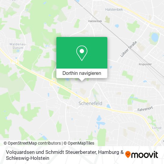 Volquardsen und Schmidt Steuerberater Karte