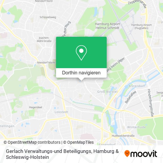 Gerlach Verwaltungs-und Beteiligungs Karte