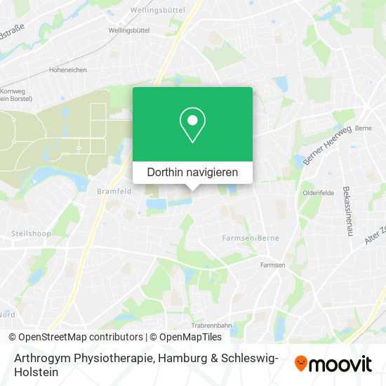 Arthrogym Physiotherapie Karte