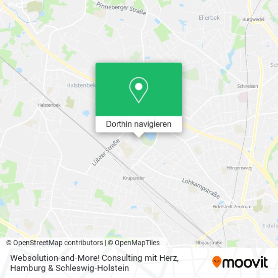 Websolution-and-More! Consulting mit Herz Karte
