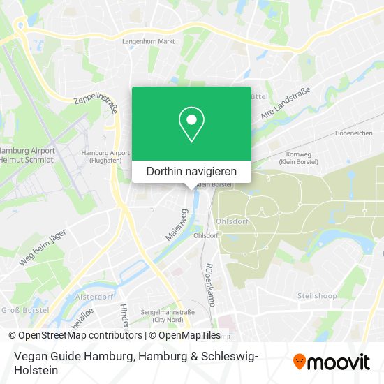 Vegan Guide Hamburg Karte