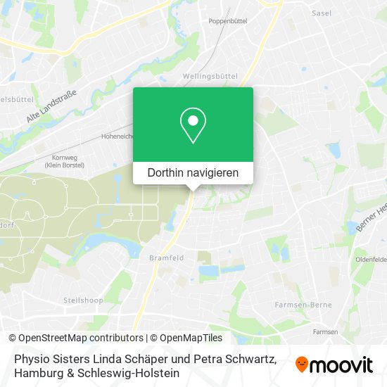 Physio Sisters Linda Schäper und Petra Schwartz Karte