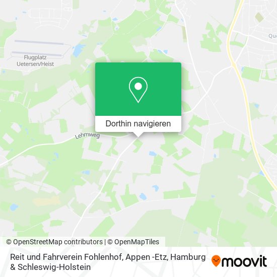 Reit und Fahrverein Fohlenhof, Appen -Etz Karte