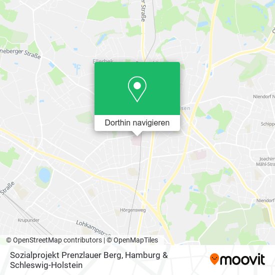 Sozialprojekt Prenzlauer Berg Karte