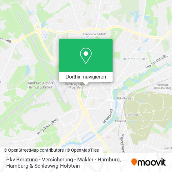 Pkv Beratung - Versicherung - Makler - Hamburg Karte