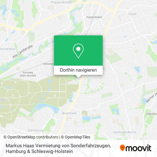 Markus Haas Vermietung von Sonderfahrzeugen Karte