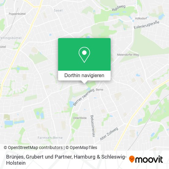 Brünjes, Grubert und Partner Karte