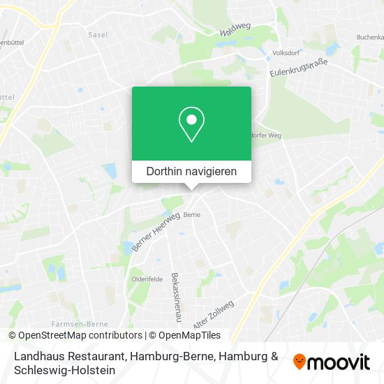 Landhaus Restaurant, Hamburg-Berne Karte