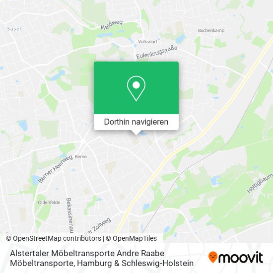 Alstertaler Möbeltransporte Andre Raabe Möbeltransporte Karte