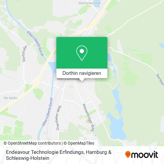 Endeavour Technologie Erfindungs Karte