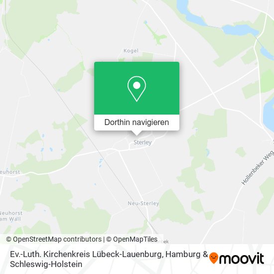 Ev.-Luth. Kirchenkreis Lübeck-Lauenburg Karte