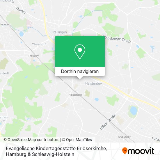 Evangelische Kindertagesstätte Erlöserkirche Karte