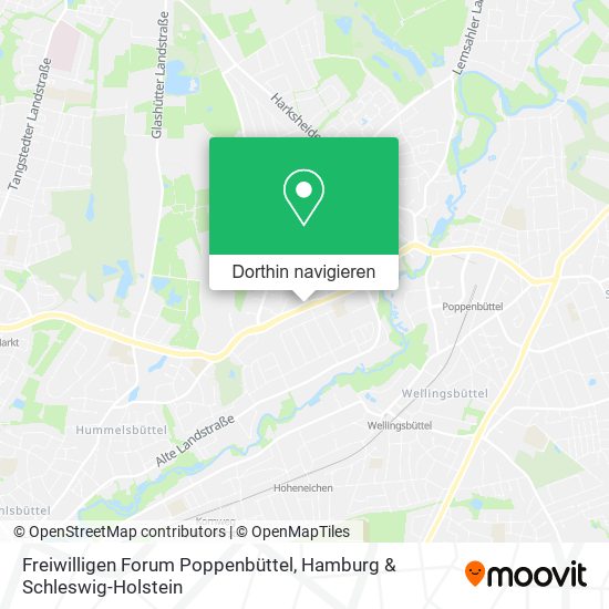 Freiwilligen Forum Poppenbüttel Karte