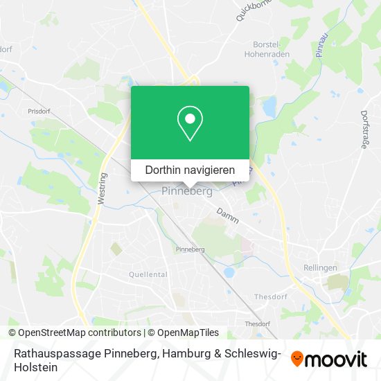 Rathauspassage Pinneberg Karte