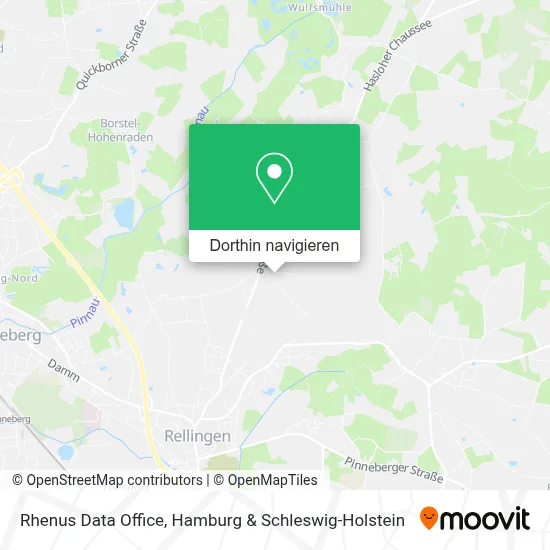 Rhenus Data Office Karte