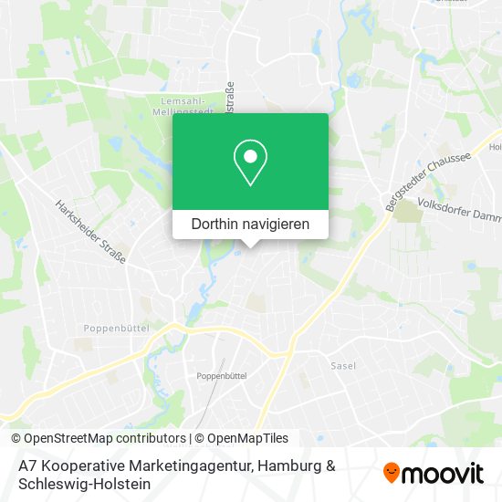 A7 Kooperative Marketingagentur Karte