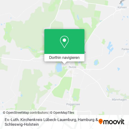 Ev.-Luth. Kirchenkreis Lübeck-Lauenburg Karte