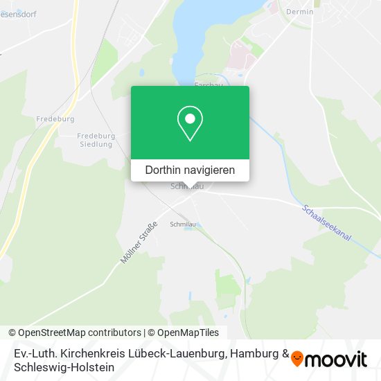 Ev.-Luth. Kirchenkreis Lübeck-Lauenburg Karte