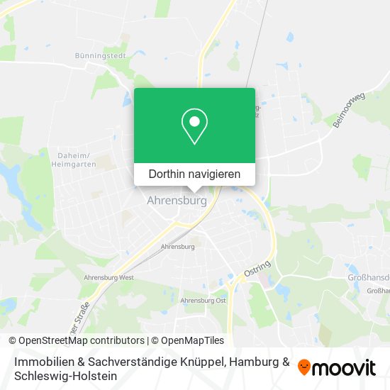 Immobilien & Sachverständige Knüppel Karte