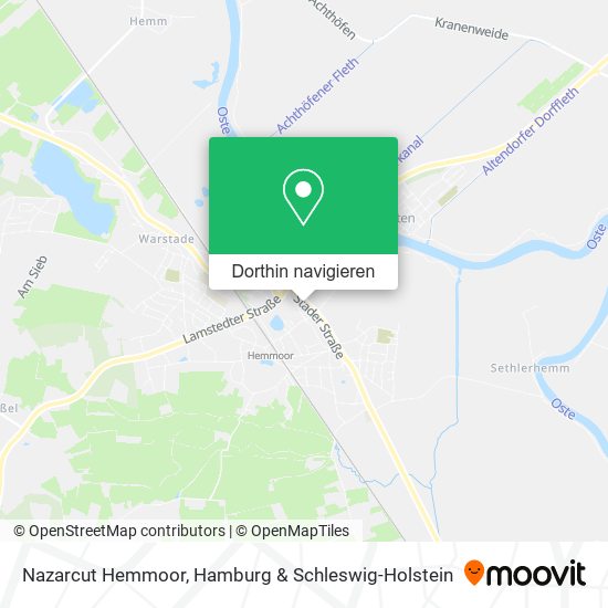 Nazarcut Hemmoor Karte