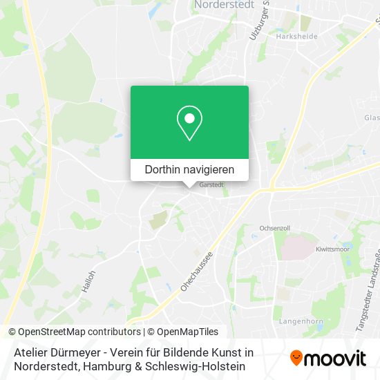 Atelier Dürmeyer - Verein für Bildende Kunst in Norderstedt Karte