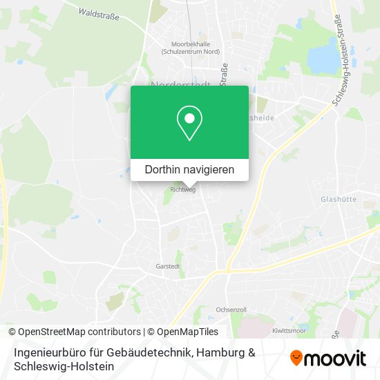 Ingenieurbüro für Gebäudetechnik Karte