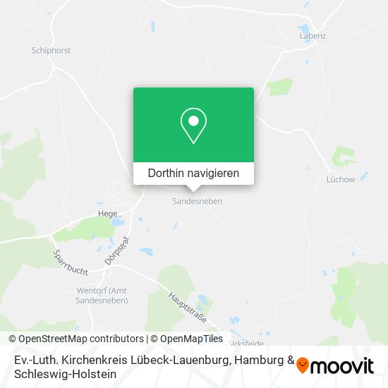 Ev.-Luth. Kirchenkreis Lübeck-Lauenburg Karte