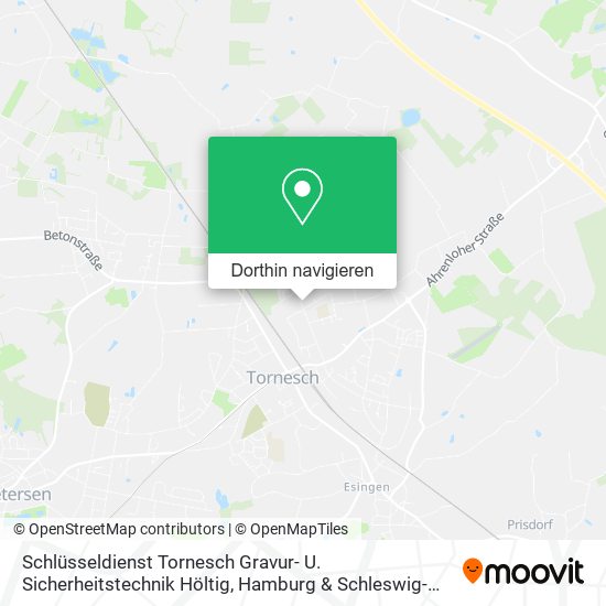 Schlüsseldienst Tornesch Gravur- U. Sicherheitstechnik Höltig Karte