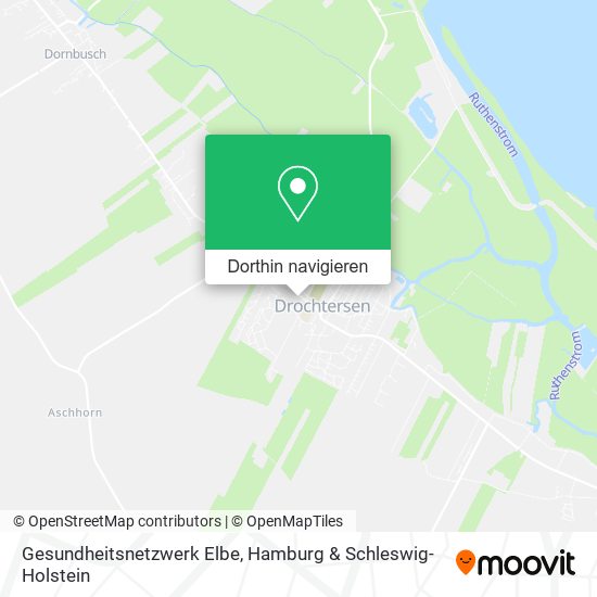 Gesundheitsnetzwerk Elbe Karte