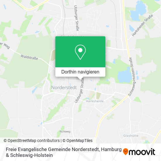 Freie Evangelische Gemeinde Norderstedt Karte