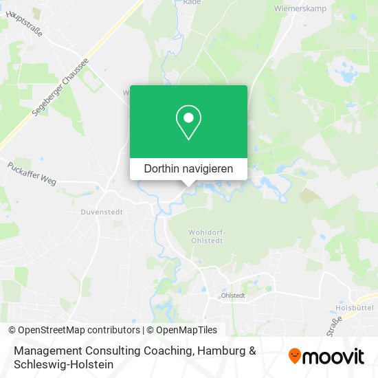 Management Consulting Coaching Karte