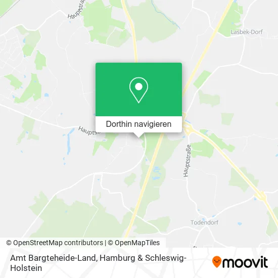 Amt Bargteheide-Land Karte