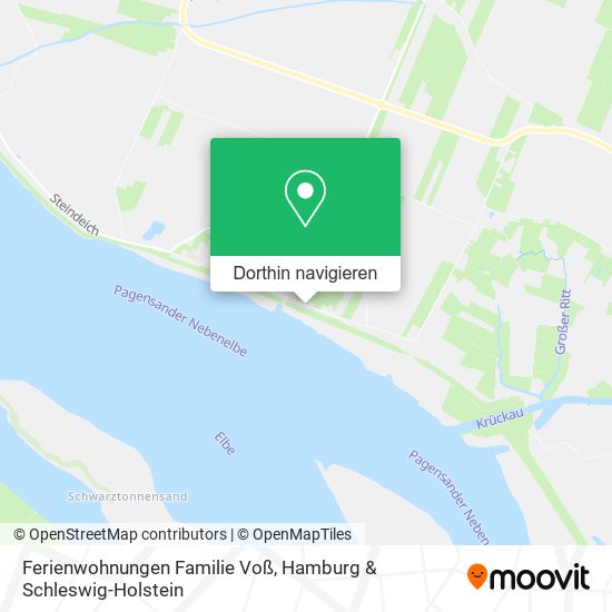 Ferienwohnungen Familie Voß Karte