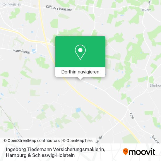 Ingeborg Tiedemann Versicherungsmaklerin Karte