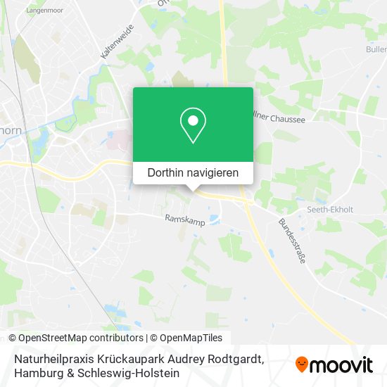 Naturheilpraxis Krückaupark Audrey Rodtgardt Karte