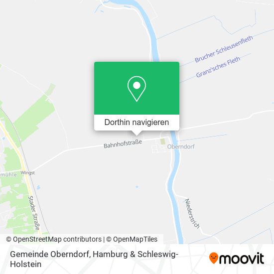 Gemeinde Oberndorf Karte