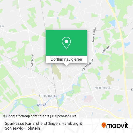 Sparkasse Karlsruhe Ettlingen Karte