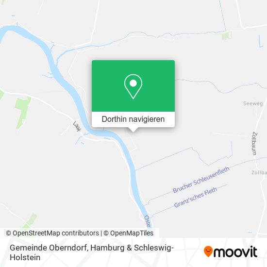 Gemeinde Oberndorf Karte