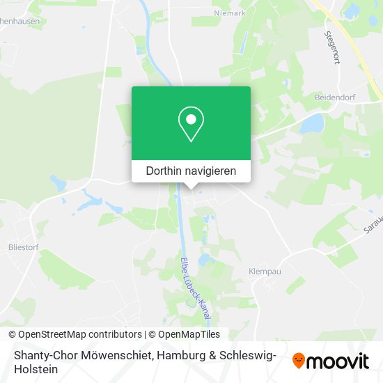Shanty-Chor Möwenschiet Karte